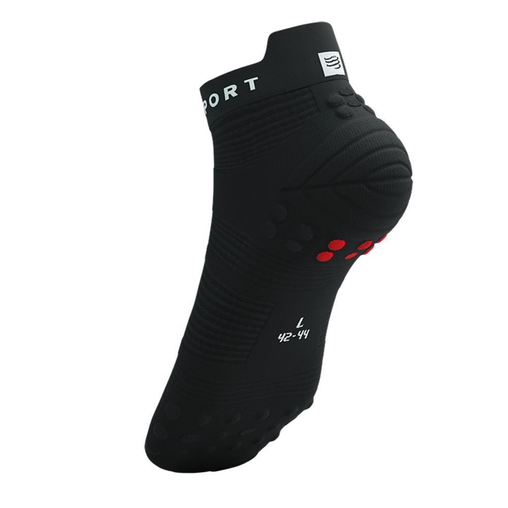 Paire de Chaussettes Noire Homme Compressport Pro Racing vue 2