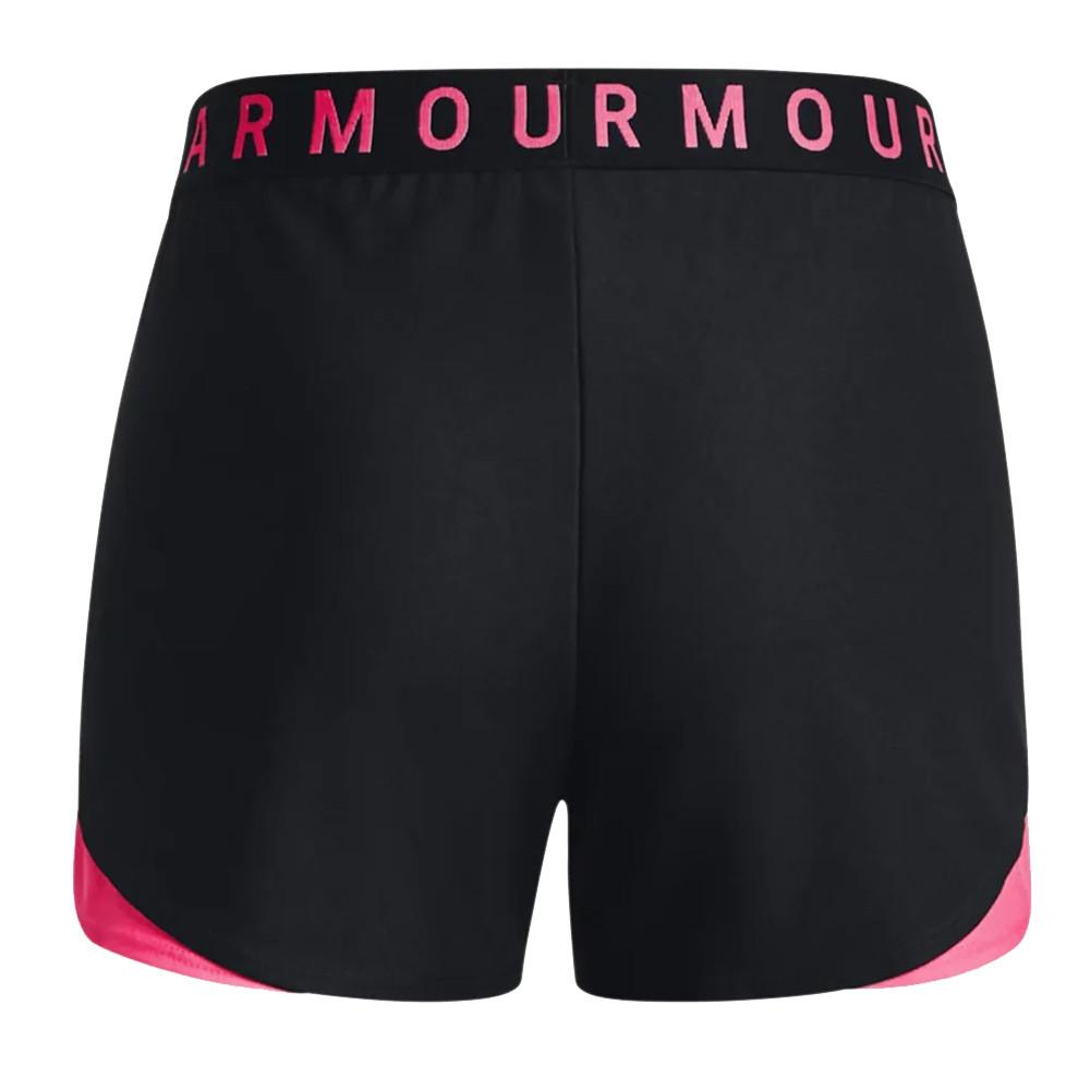 Short Noir/Rose Femme Under Armour Ua Play Up 3.0 vue 2