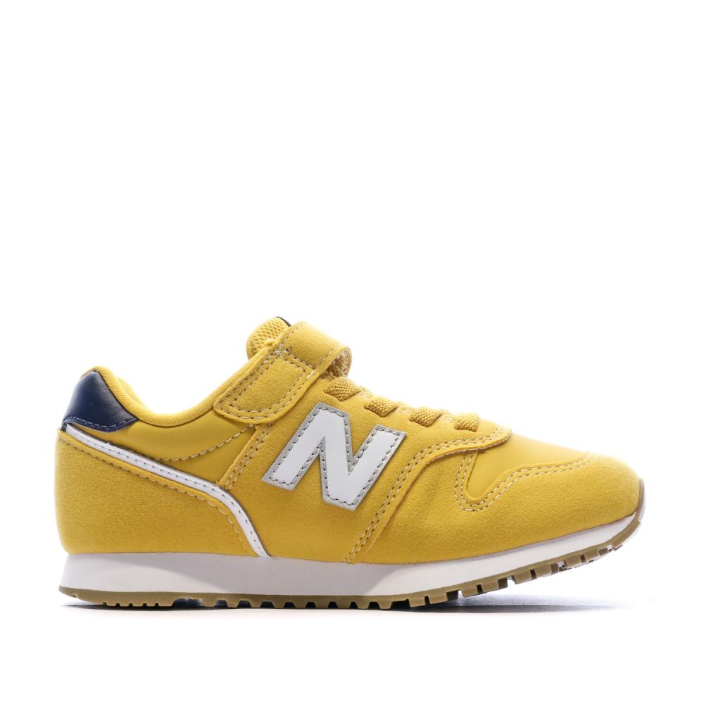 Baskets Jaune Garçon New Balance YV373 vue 2