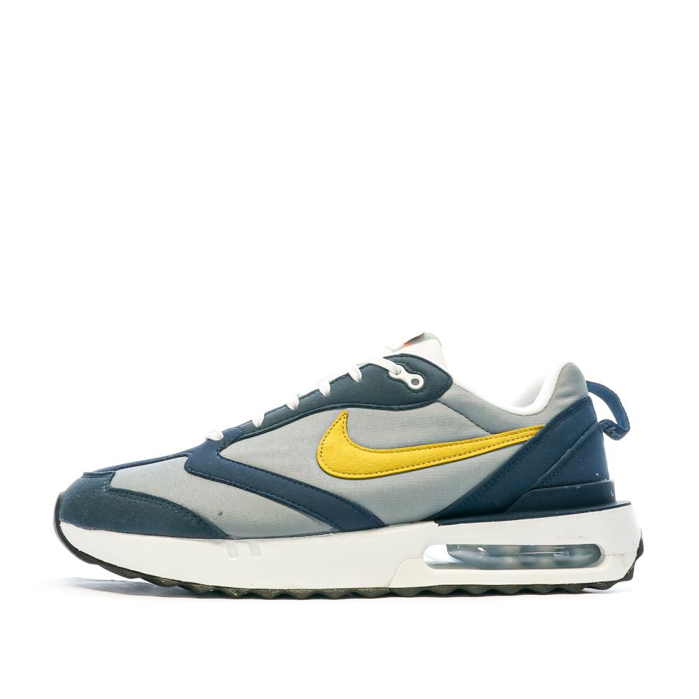 Baskets Grises/Jaune Homme Nike Air Dawn pas cher