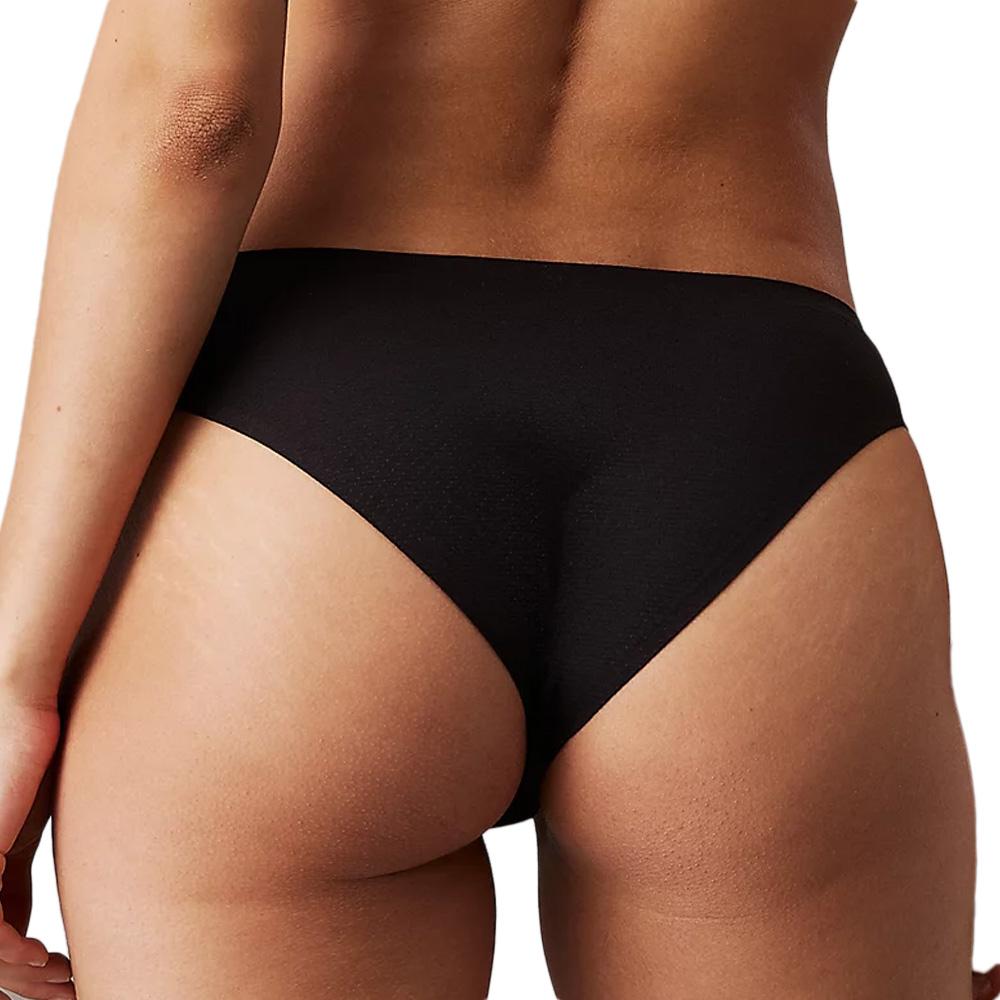 Höschen Schwarz Frau Calvin Klein Jeans Rise Ansicht 2