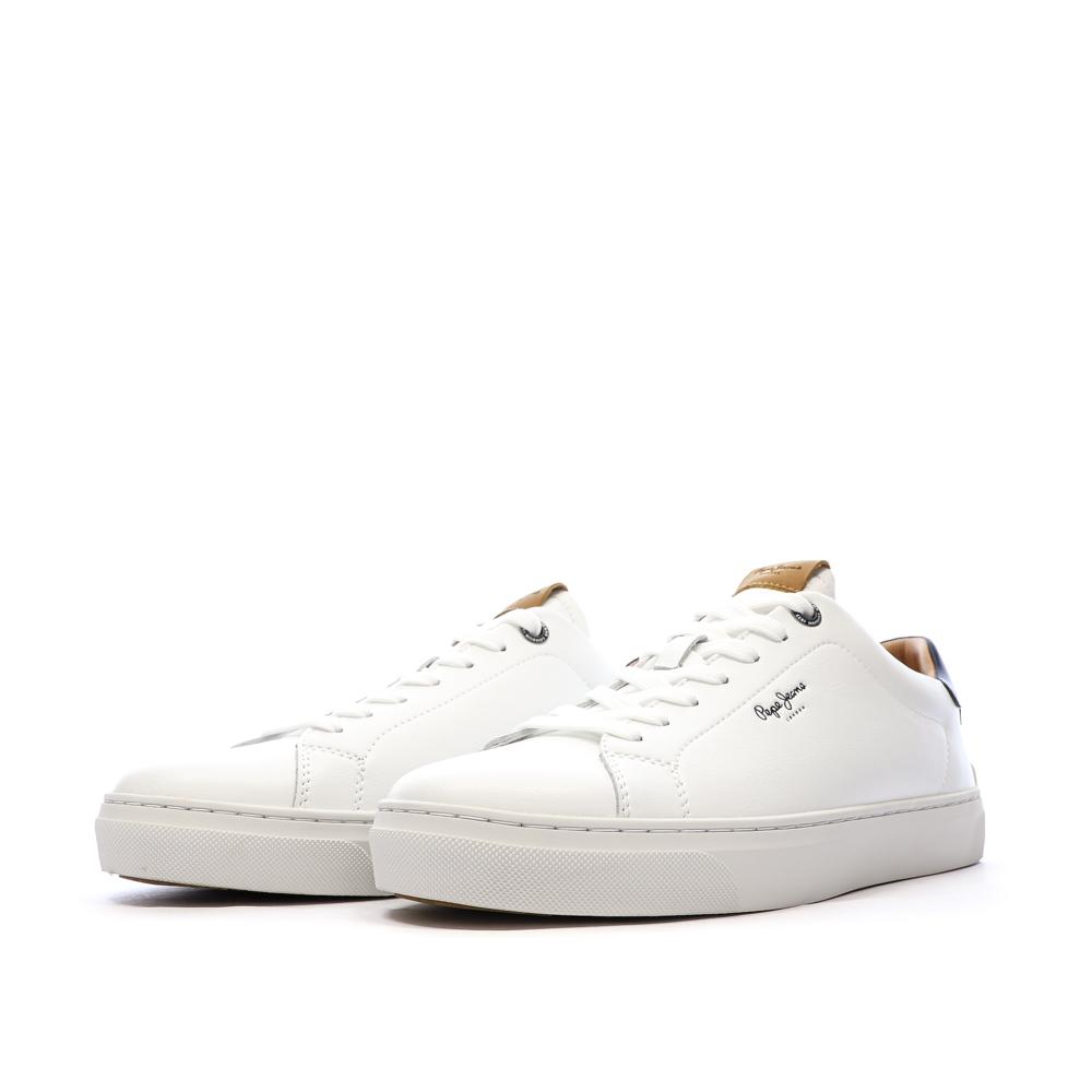 Baskets Blanches Homme Pepe Jeans Camden Club vue 6