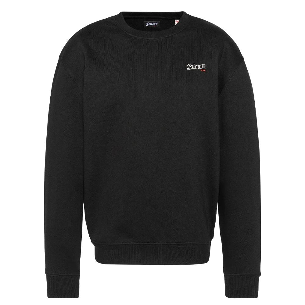 Sweat Noir Homme Schott Sweat Petit pas cher