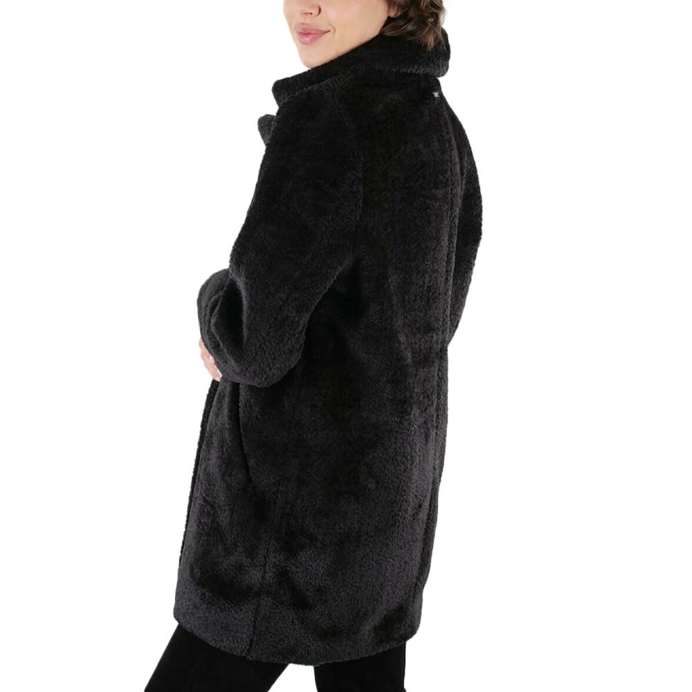 Manteau Noir Femme Deeluxe Rosinda vue 2