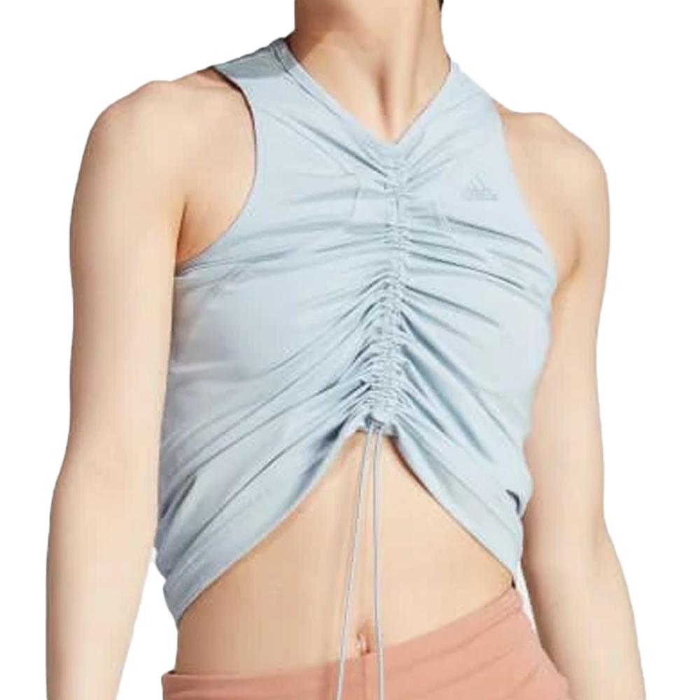 Débardeur Bleu Clair Femme Adidas IM4963 vue 3