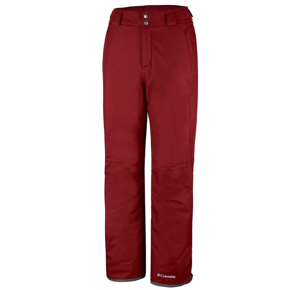 Pantalon de ski bordeaux homme Columbia Bugaboo Omni Heat pas cher