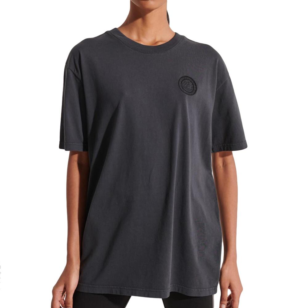 T-shirt Noir Femme Superdry Expedition Graphic pas cher
