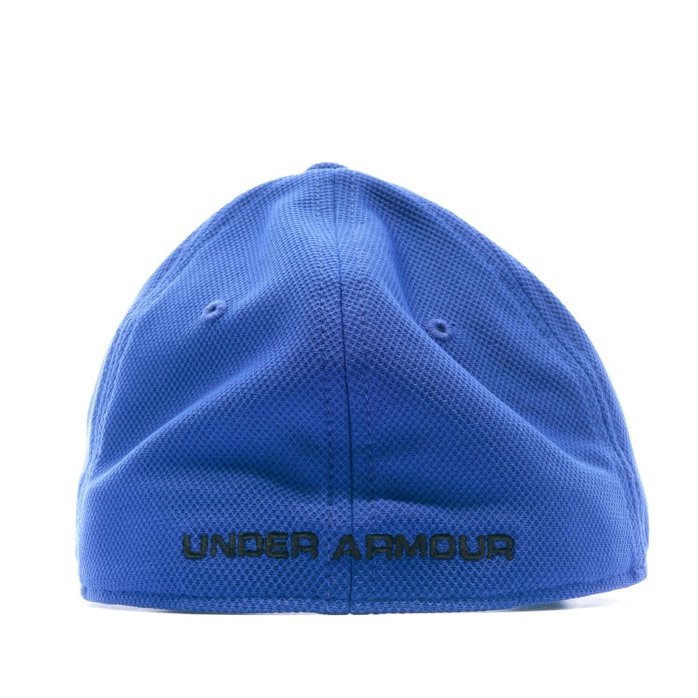 Casquette Bleu Garçon Under Armour Blitzing 3.0 Cap vue 3