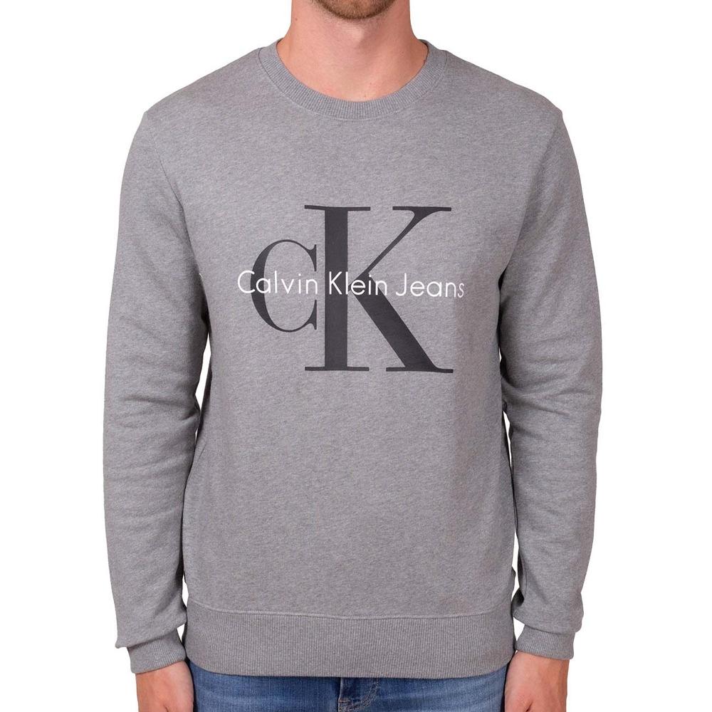 Sweat Gris Homme Calvin Klein Jeans ZM0ZM01338 pas cher