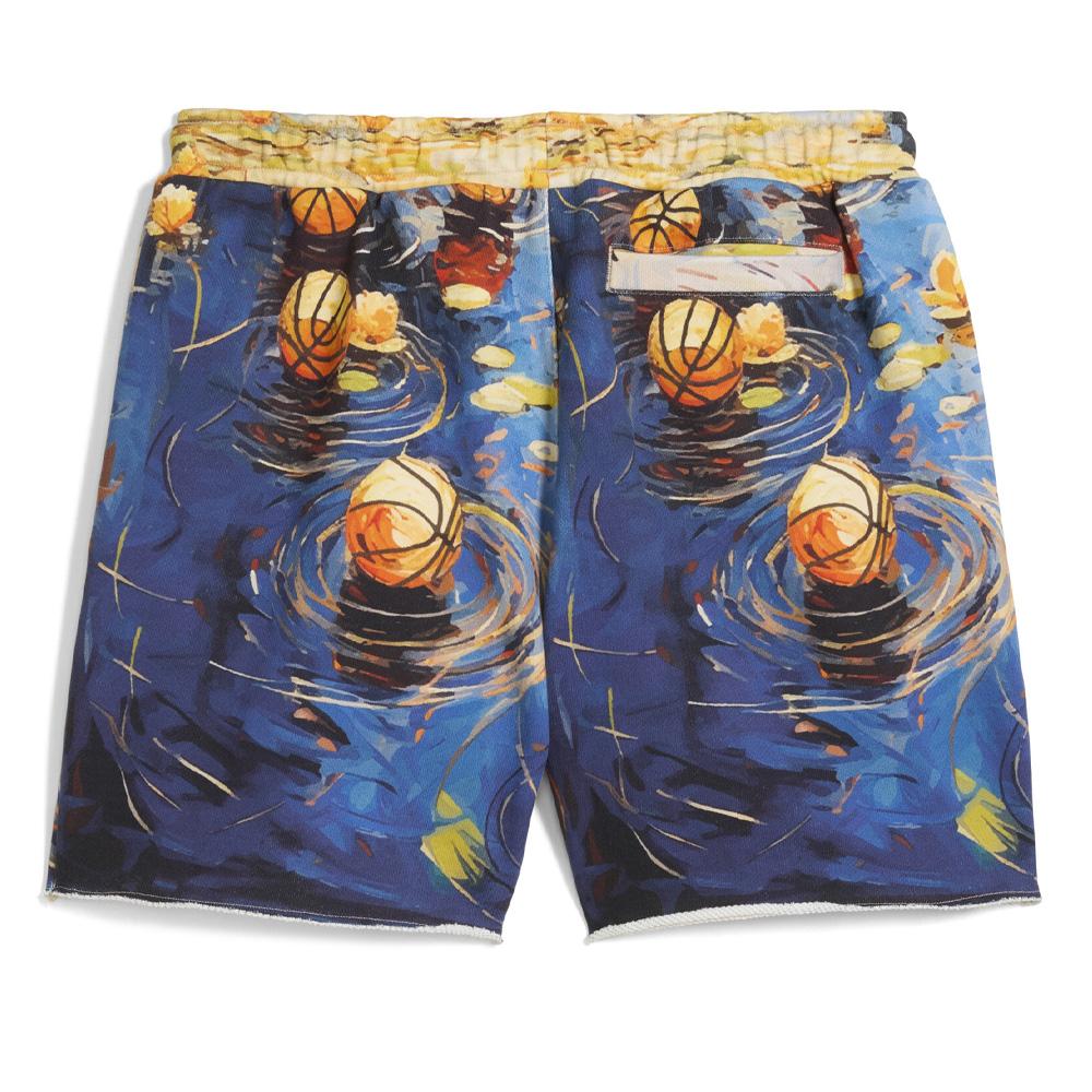 Short Bleu/Jaune Homme Puma Dylan vue 2