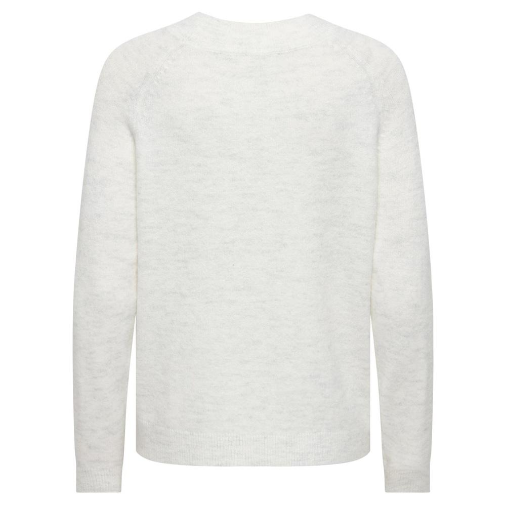 Pull Blanc Femme JDY Lanora vue 2