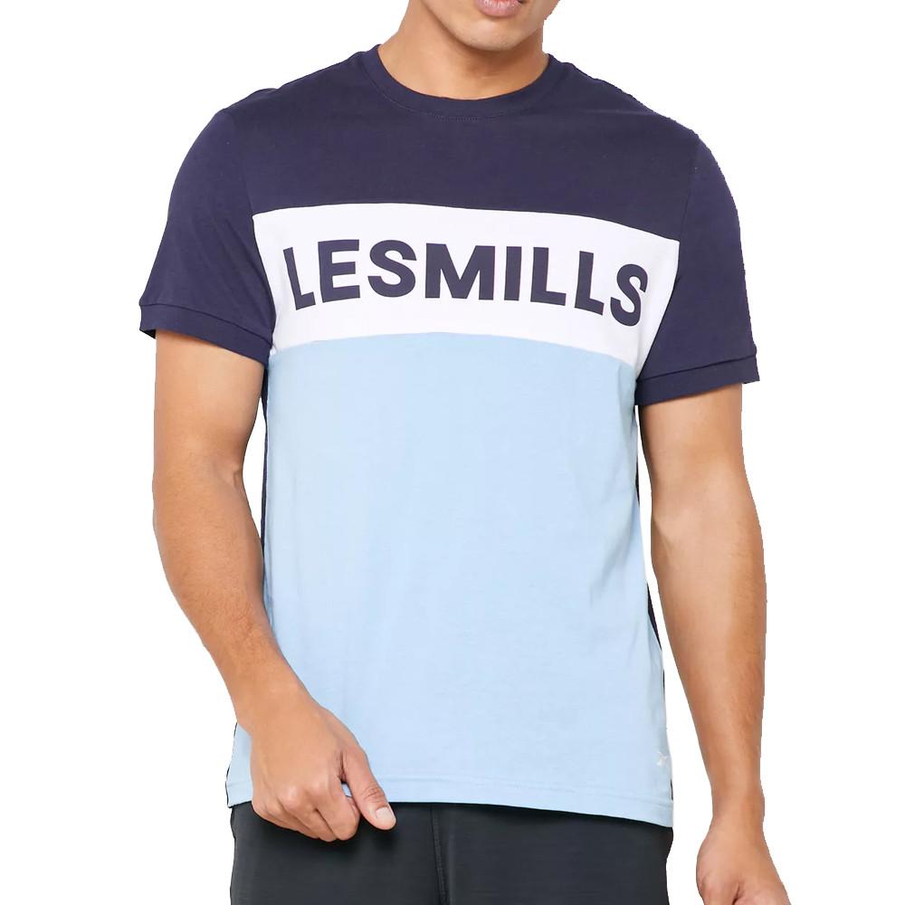 T-shirt bleu homme Reebok Les Mills pas cher