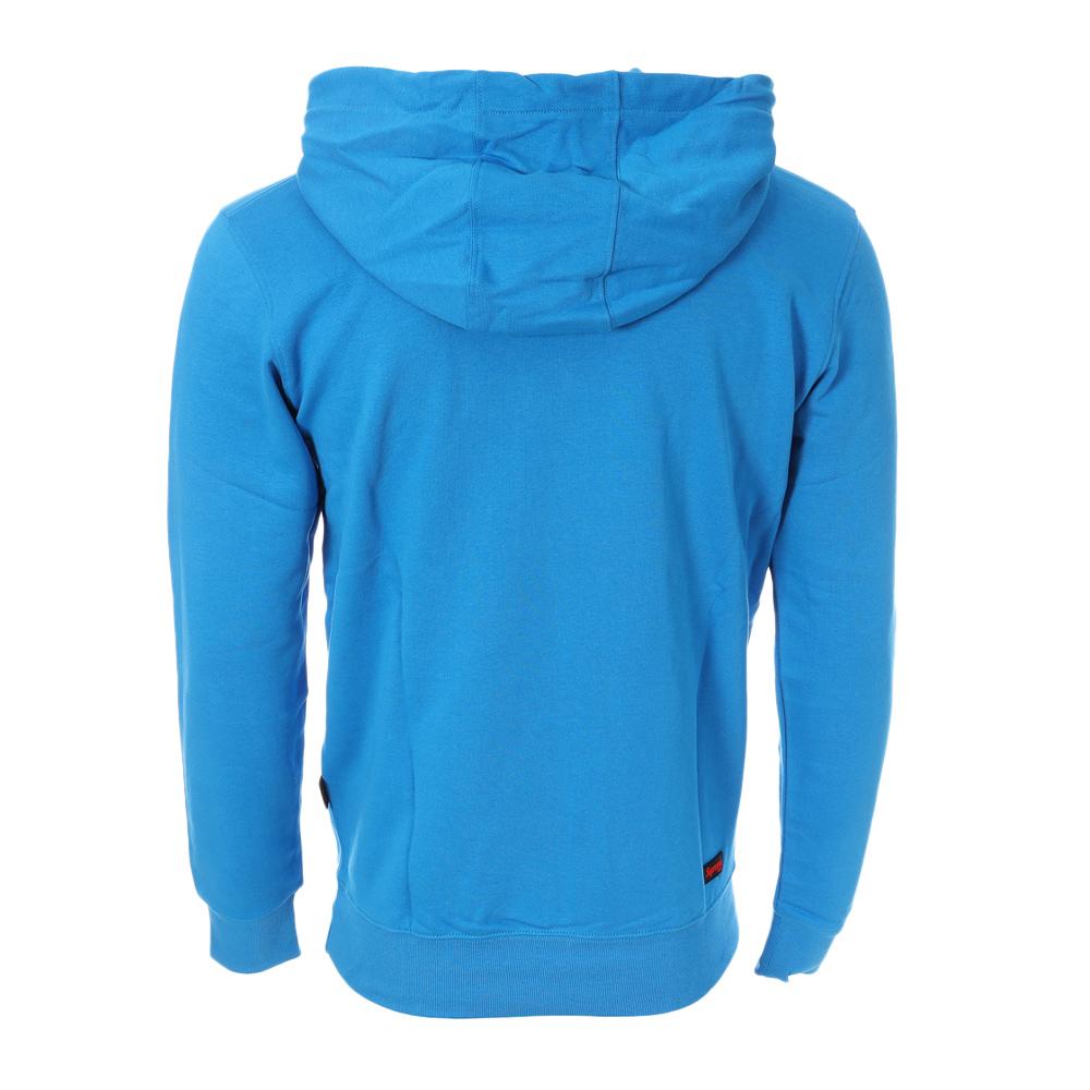 Sweat à Capuche Bleu Homme Supreme Grip Lenny vue 2