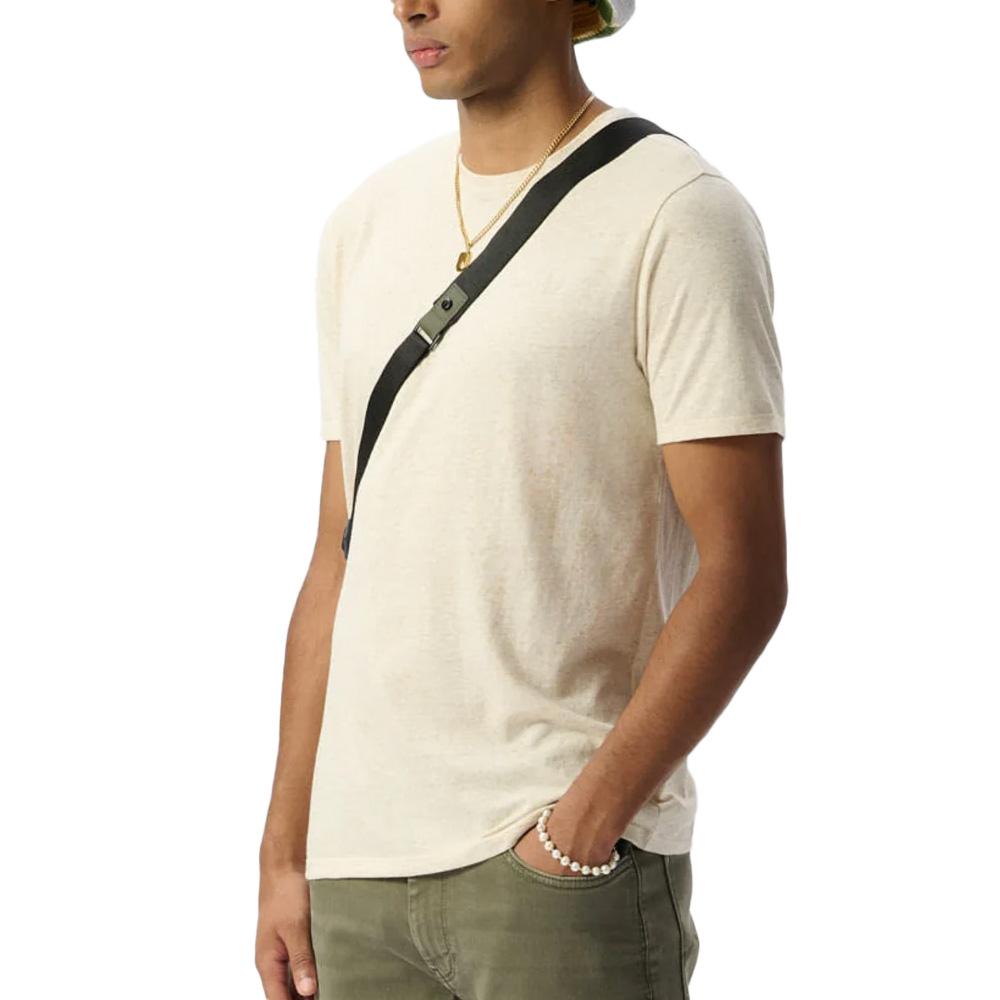 T-shirt Beige Homme Teddy Smith Chine vue 2