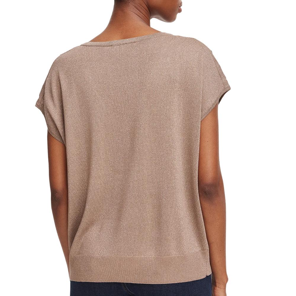 Pull Taupe Femme Morgan MRINGO vue 2