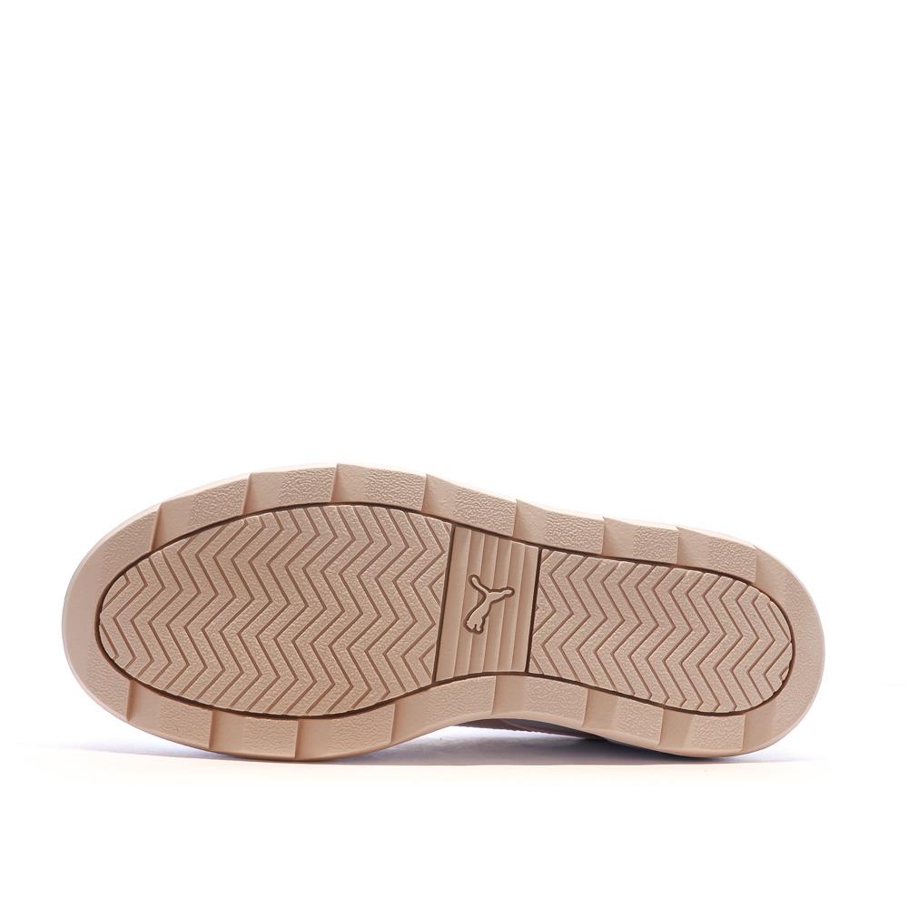 Baskets Blanc/Vieux Rose Femme Puma Karmen Rebelle vue 6