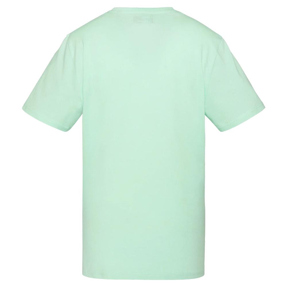 T-shirt Vert Clair Homme Schott TSCREW vue 2