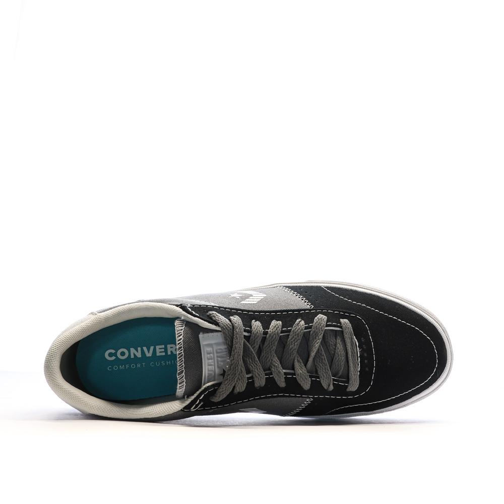 Baskets Gris/Noir Homme Converse Boulevard Colorblocked vue 4