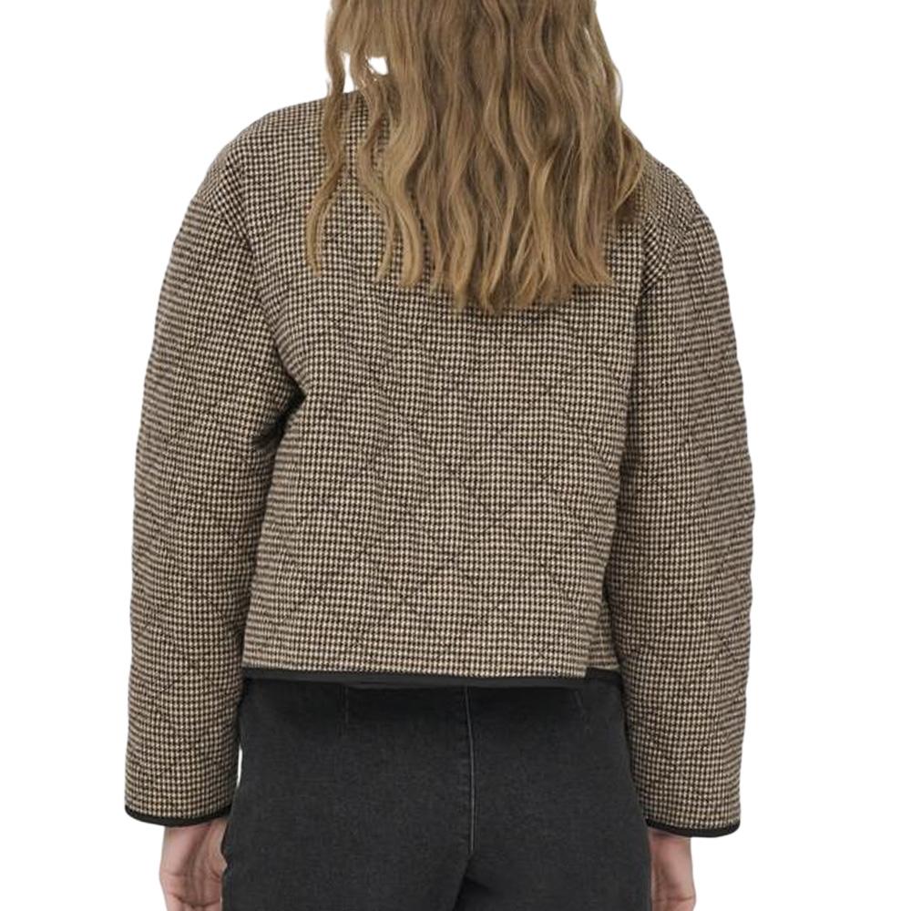 Veste Beige/Marron Femme JDY Quilted Shacket vue 2