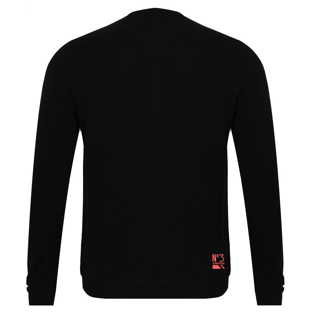 Pull Noir Homme US Polo ASSN ENEA vue 2