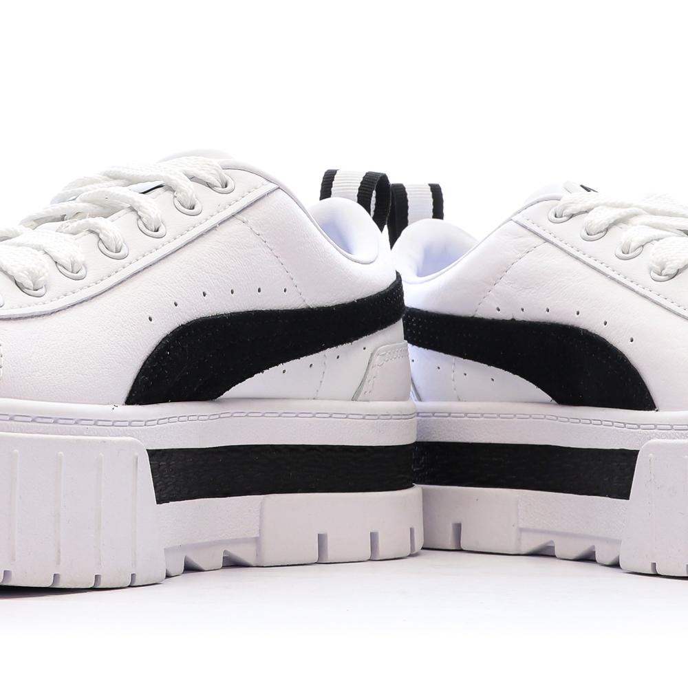 Baskets Blanc/Noir Femme Puma Mayze 381983 vue 7