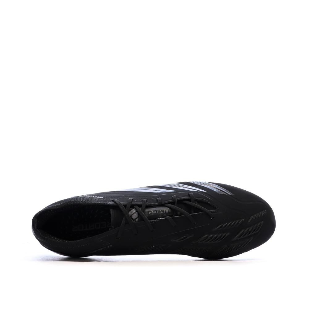 Chaussures de Foot Noires Homme Adidas Predator Elite FG vue 4