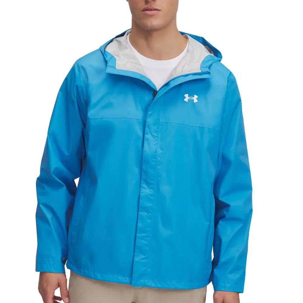 Veste de pluie Bleue Homme Under Armour Cloudstrike pas cher