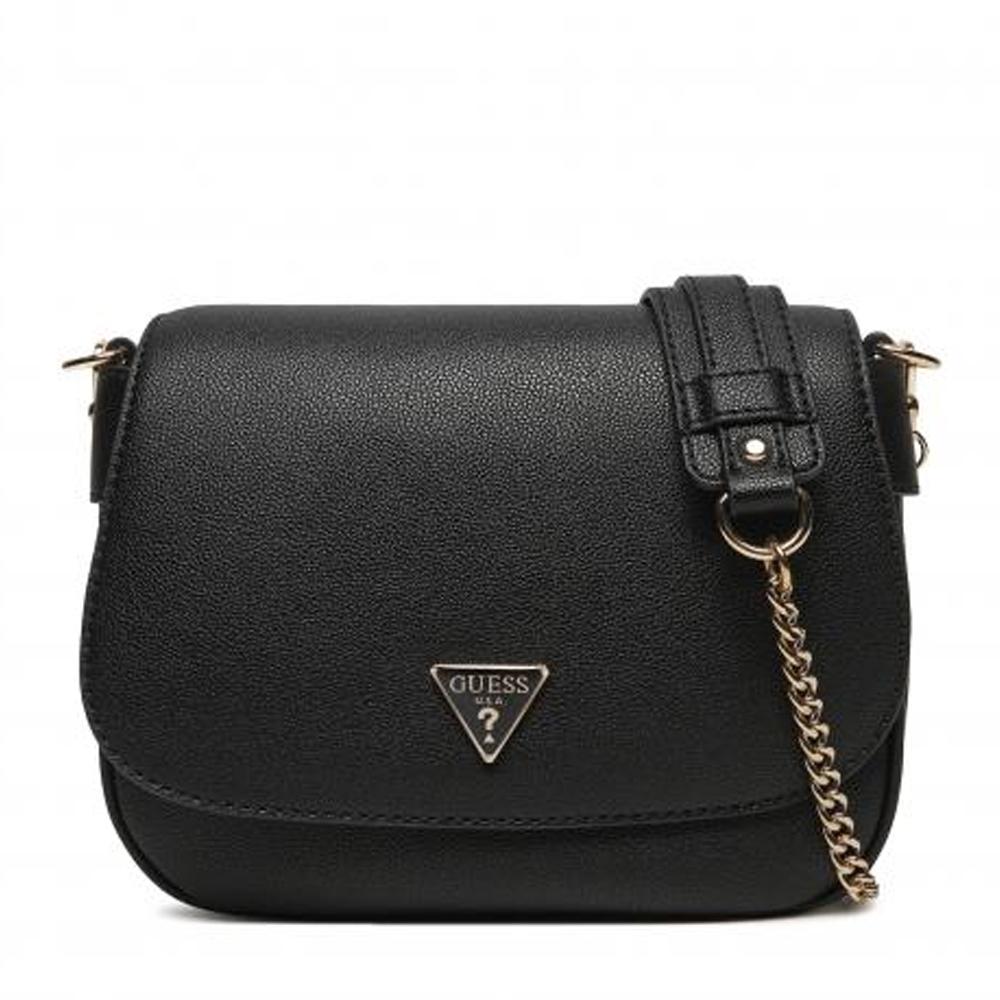 Sac à Bandoulière Noir Femme Guess Fedora pas cher