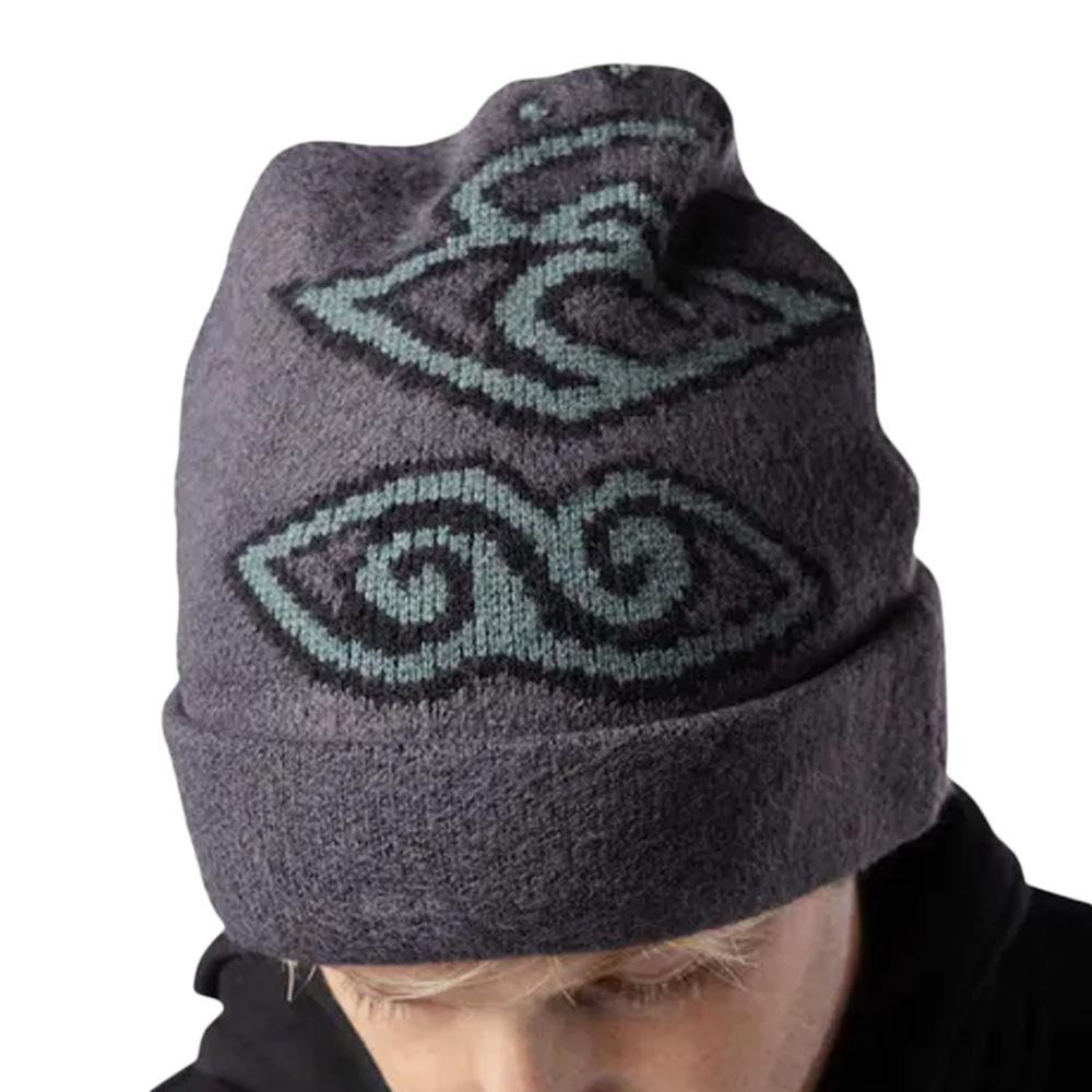Bonnet Noir/Gris Homme Rip Curl Surf Icon Beanie vue 2