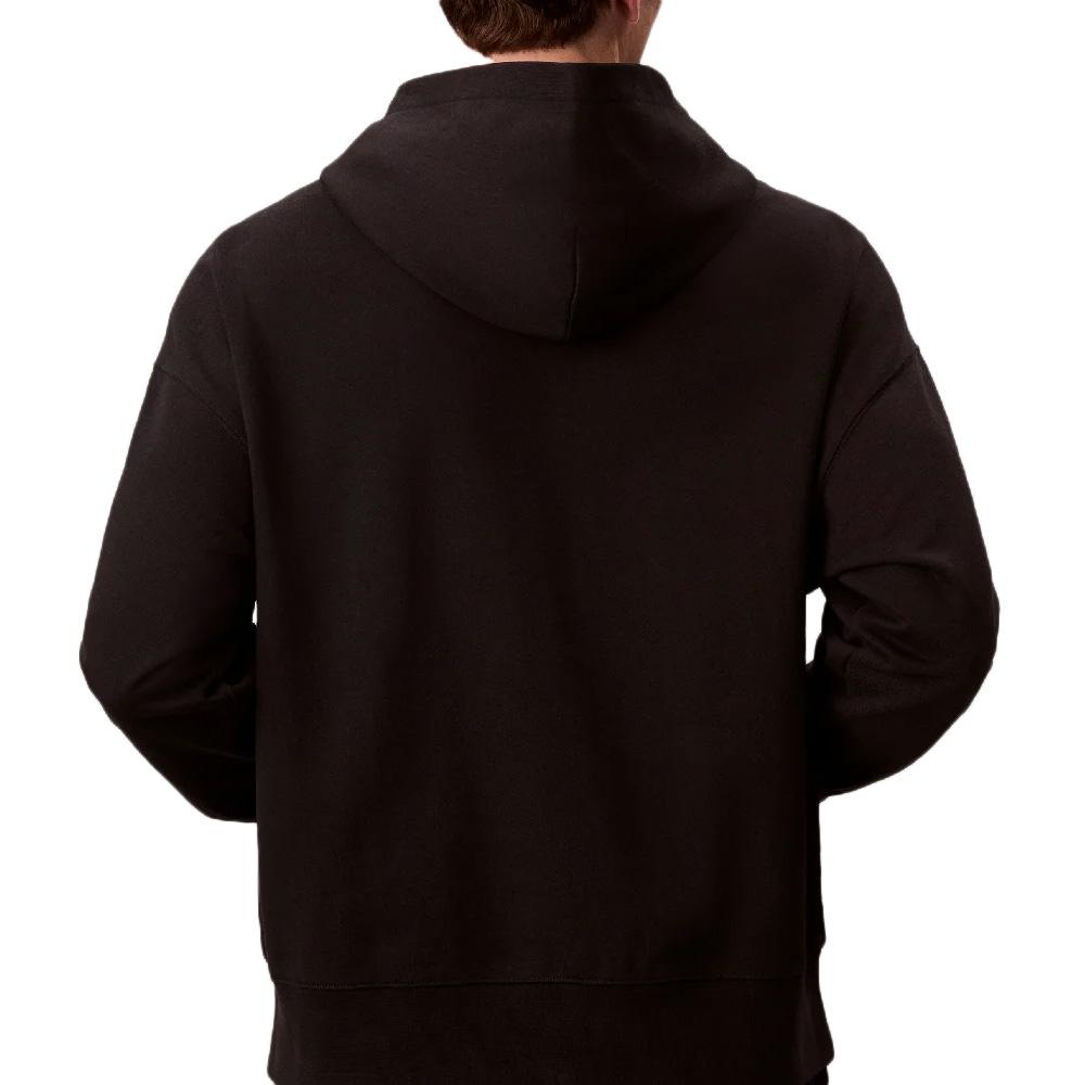 Sweat Noir Homme Calvin Klein Jeans Standard vue 2