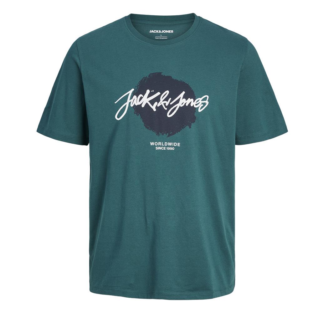 T-Shirt Vert Canard Garçon Jack & Jones Whtiley pas cher