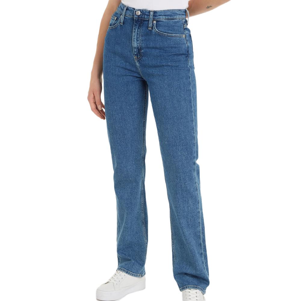 Jeans Regular Bleu Femme Calvin Klein Jeans J20J222777 pas cher