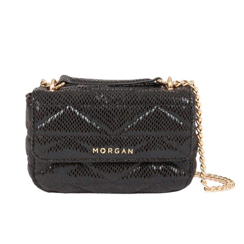 Sac à Bandoulière Noire Femme Morgan 2MIMI pas cher