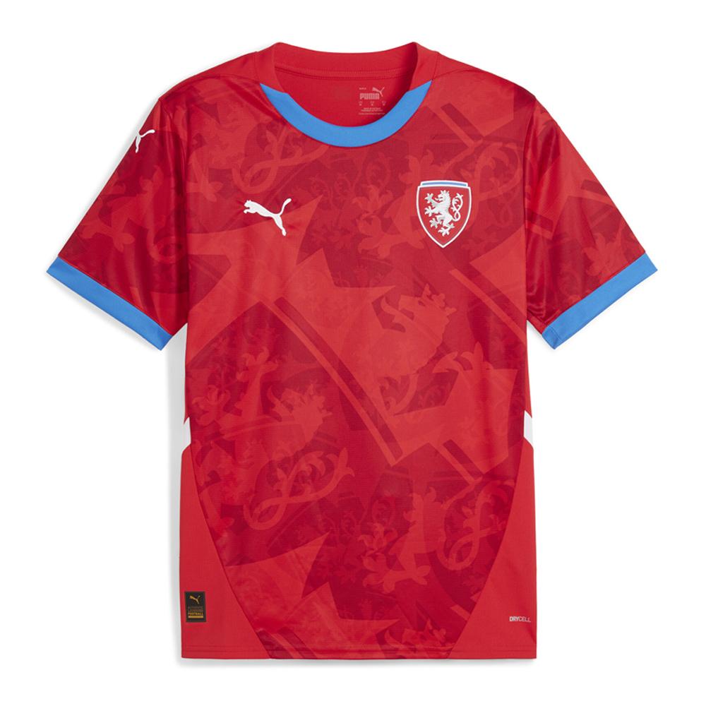 République Tchèque Maillot Réplica Domicile Puma 2023/2024 pas cher