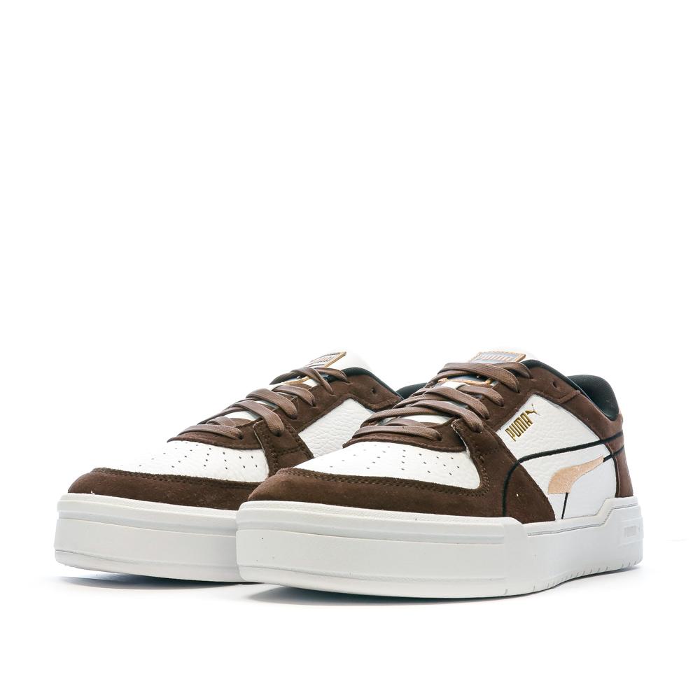Baskets Blanche/Marron Homme Puma 391921 vue 6