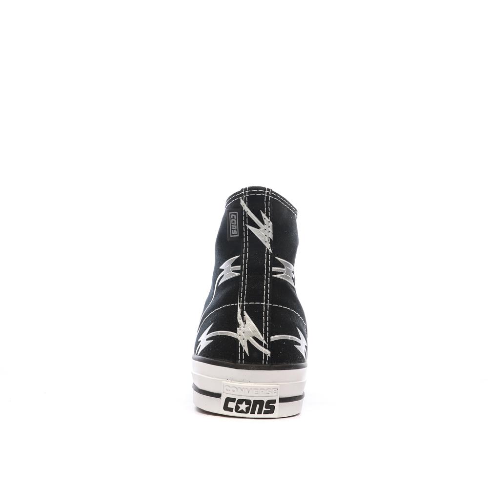 Baskets Noires Homme Converse Chuck Taylor All Star Pro A04372C vue 3