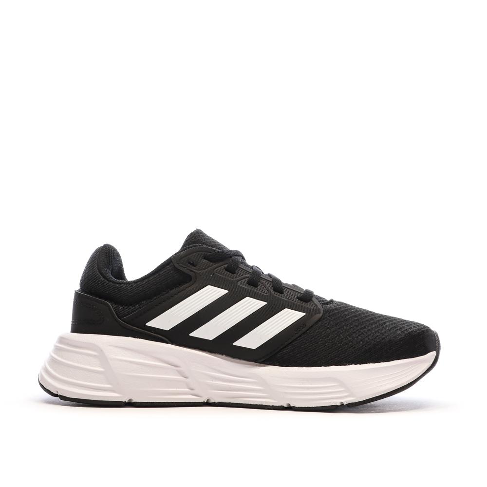 Chaussures de running Noires/Blanches Femme Adidas Galaxy 6 vue 2