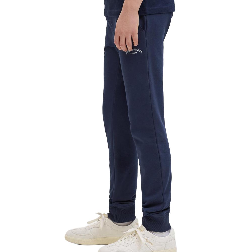 Pantalones de chándal Jack &amp; Jones College de color azul marino para chico ver 2