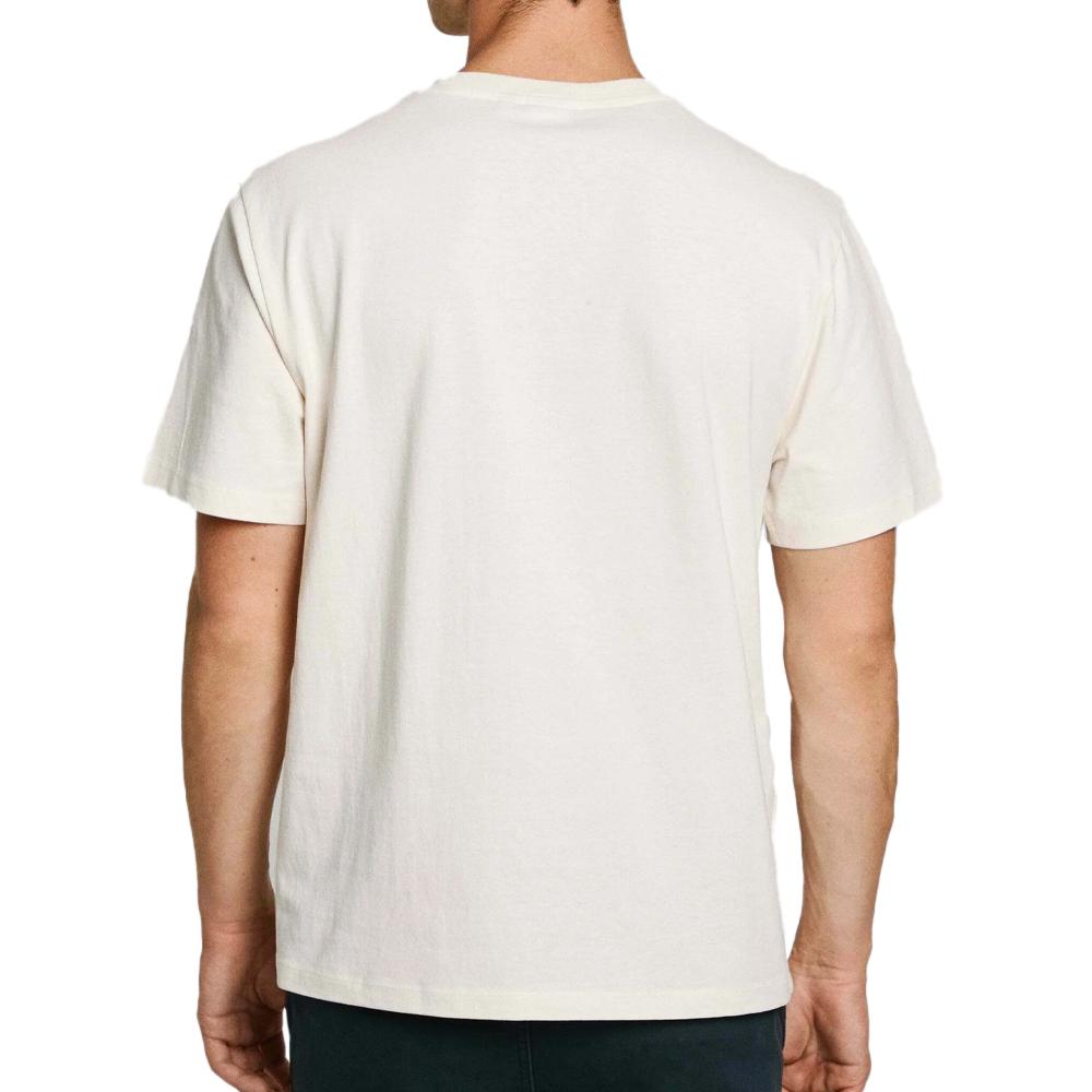 T-shirt Beige Homme Pepe jeans Connor206 vue 2