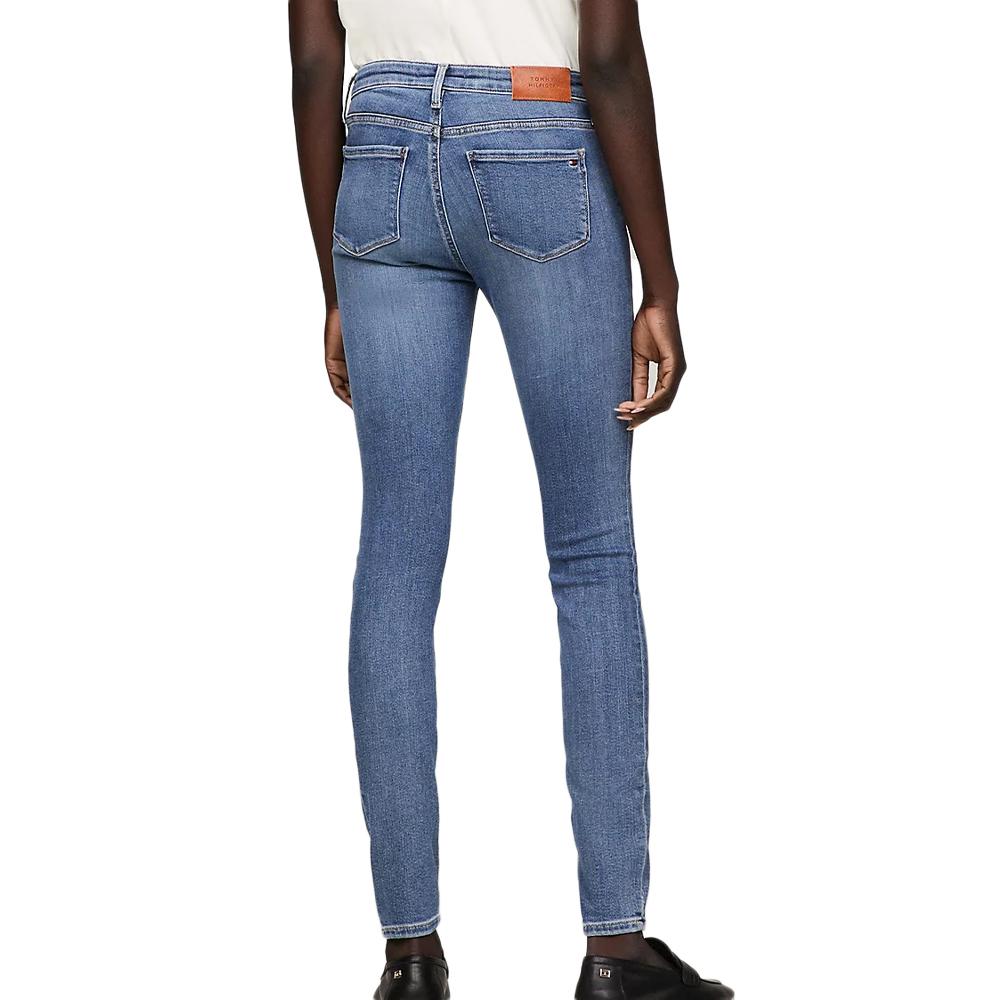 Jean Skinny Bleu Clair Femme Tommy Hilfiger Flex Como vue 2