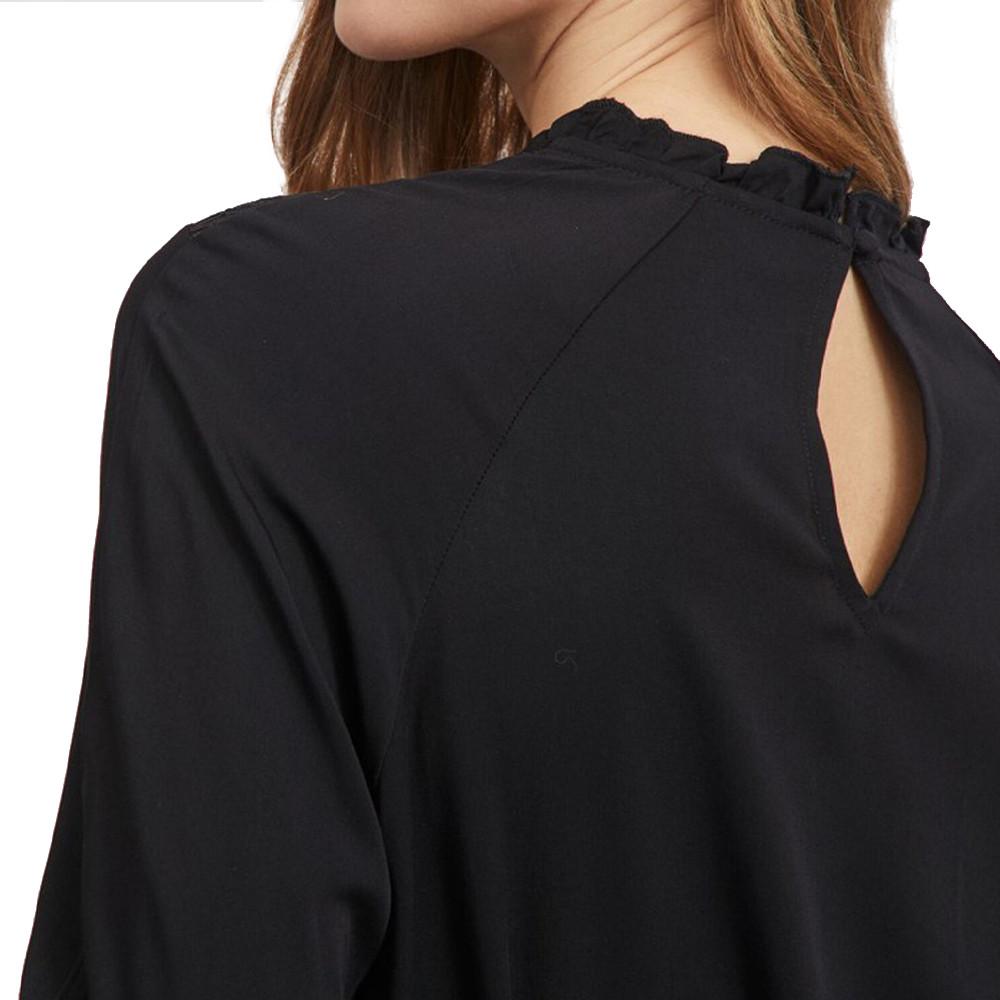 Robe Noir Femme Vila Suvita vue 3