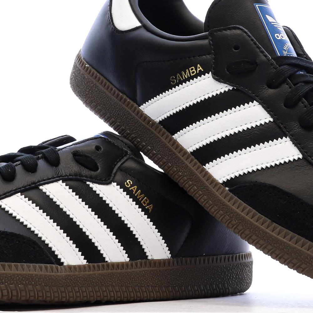 Samba Baskets Noir/Blanches Homme Adidas Og vue 7