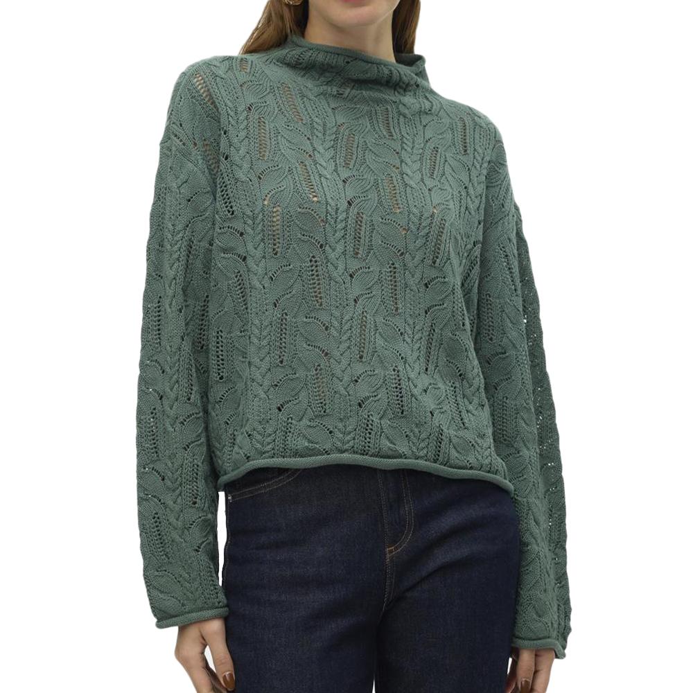 Pull Vert Femme Vero Moda Rita pas cher