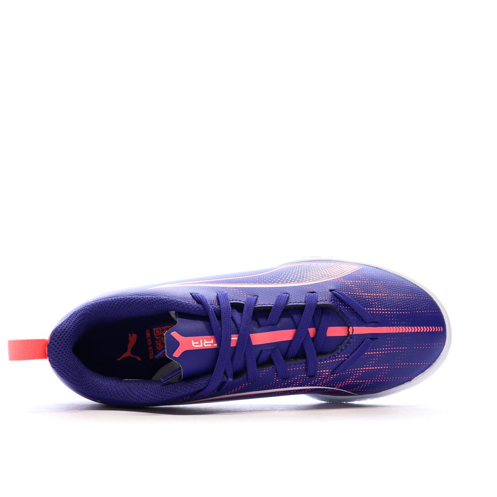 Chaussures de futsal Violettes/Roses Garçon Puma Ultra 5 Play vue 4
