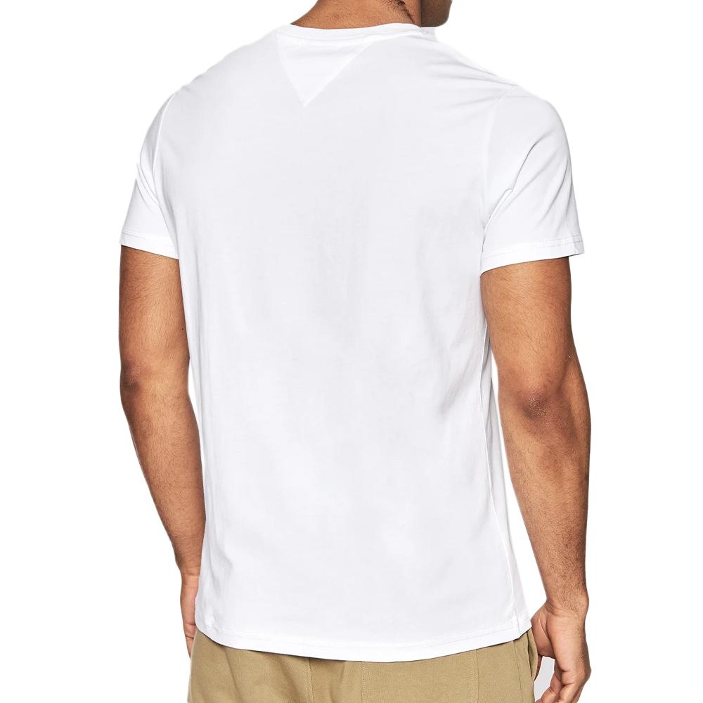 T-shirt Blanc Homme Tommy Hilfiger UM0UM03196 vue 2