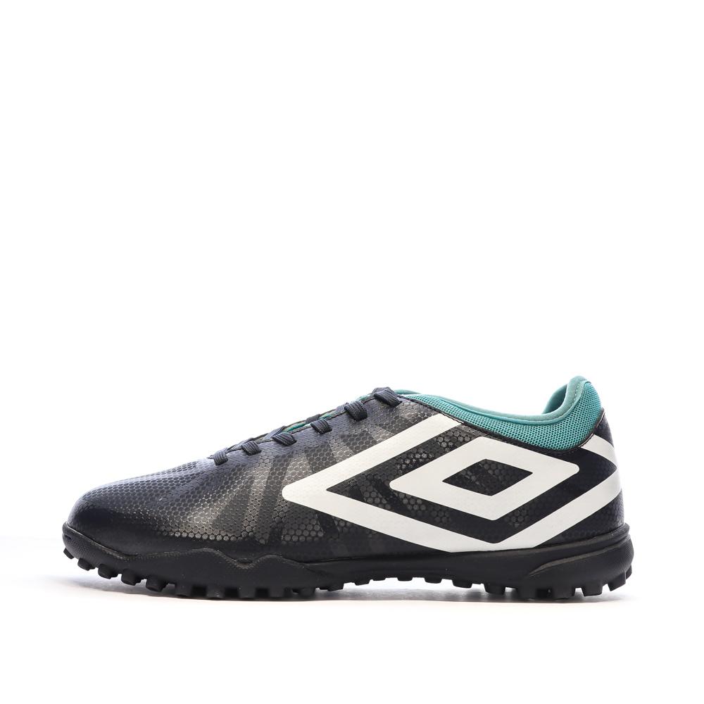 Chaussures de foot Marine/Turquoise Homme Umbro Velo Vi Club Tf pas cher
