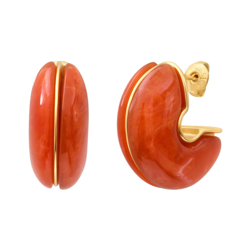 Orange/Red Women's Earrings Clio Blue Livia affordable