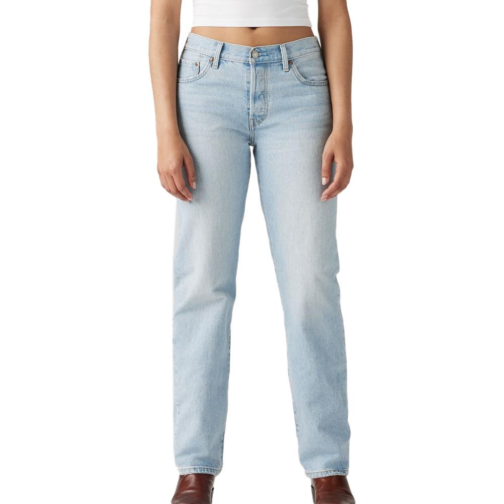 Jean 501 90s Bleu Clair Femme Levi's pas cher