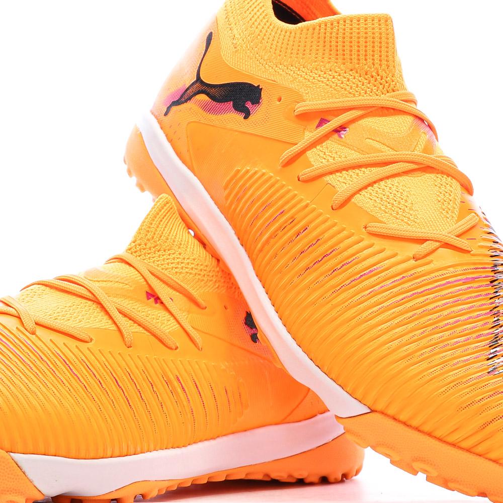 Zapatillas de fútbol naranjas para hombre Puma Future 8 Match ver 7