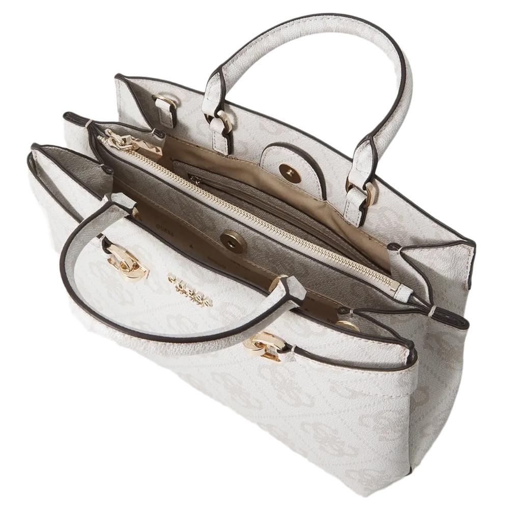 Sac à Main Blanc Femme Guess Lorelei vue 3